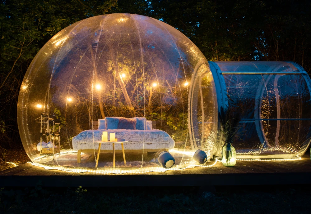 clear inflatable bubble tent for sale